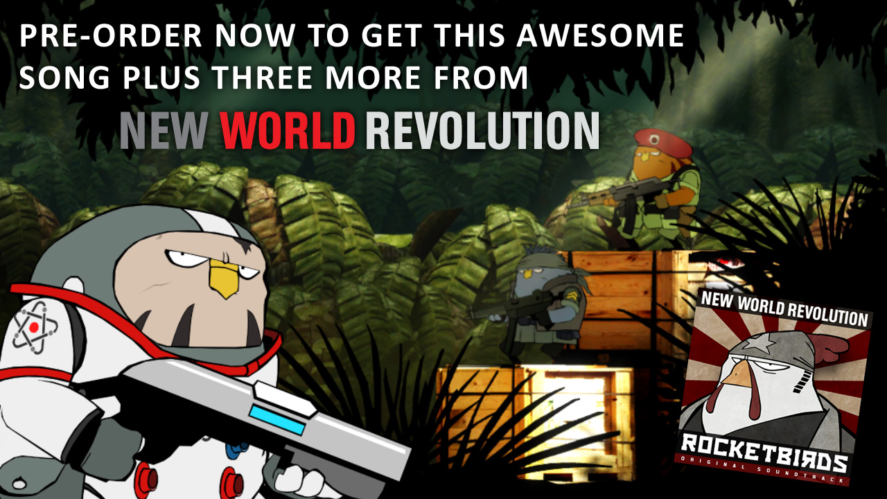 You get Four awesome "New World Revolution" songs!