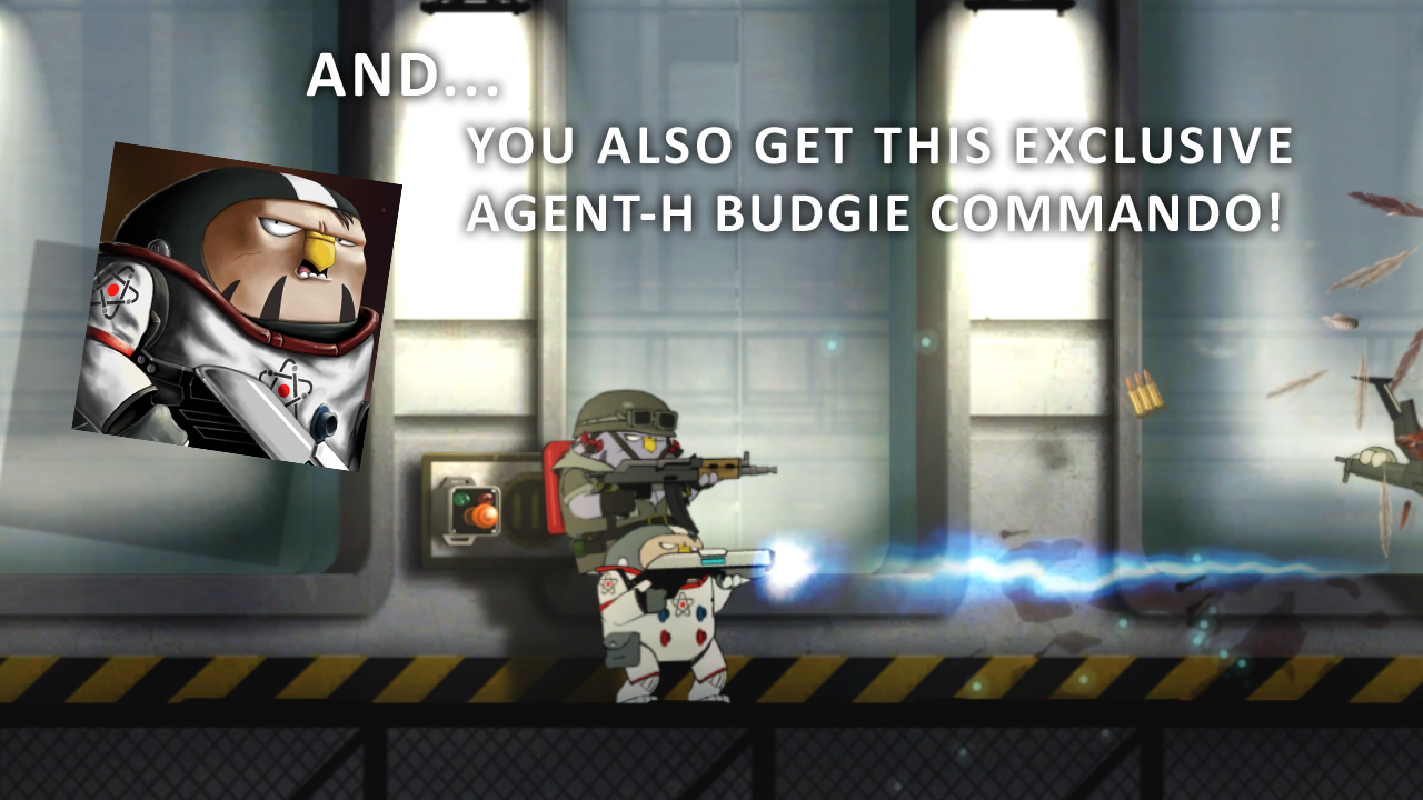 Get the Agent H playable character for the new On-line / Off-line Coop Campaign